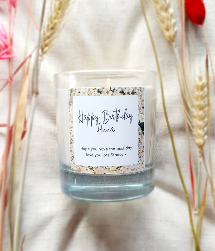 Daisy Birthday Candle Gift