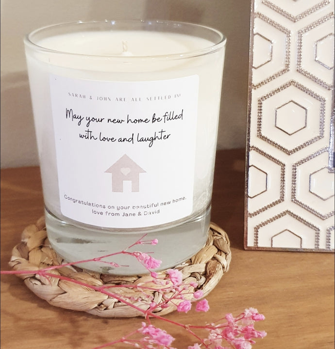 New Home Gift Candle